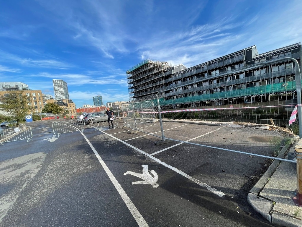 Retaining Wall Repair, Tesco Car Park, Bromley By Bow, London City